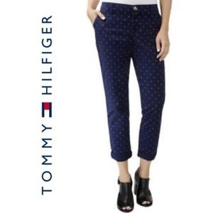 NWT Tommy Hilfiger cropped, tapestry pants